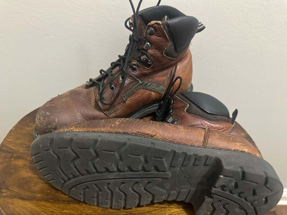 Red Wing 2226 DynaForce Men's Steel Toe EH Brown Leather Work Boots‎ - Picture 5 of 7